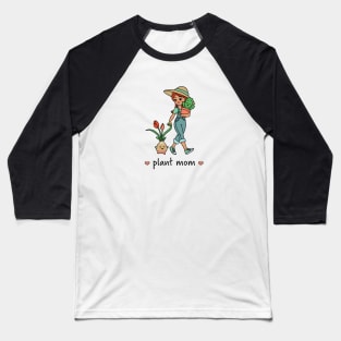 Plant Mom Baseball T-Shirt